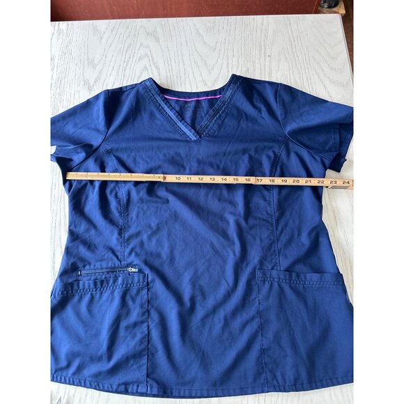 Navy Blue Women's Top - Picture 7 of 8